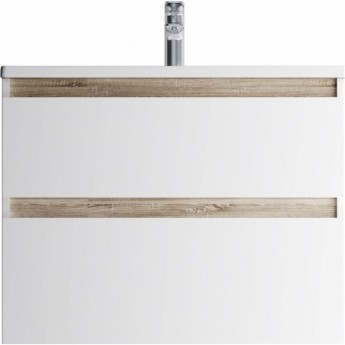 База под раковину, подвесная, 80 см, 2 ящика, белый глянец AM.PM X-JOY