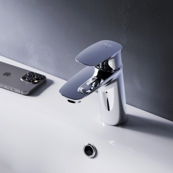 Смеситель для раковины с донным клапаном AM.PM SPIRIT 2.1 F71A82100 Смеситель для раковины с донным клапаном AM.PM SPIRIT 2.1 F71A82100