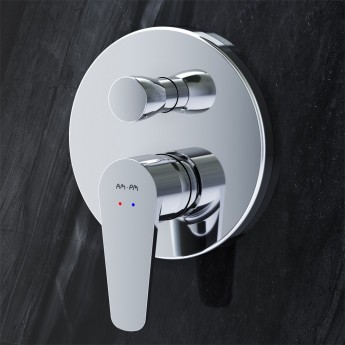 Смеситель для ванны и душа, монтируемый в стену AM.PM INSPIRE Смеситель для ванны и душа, монтируемый в стену AM.PM INSPIRE