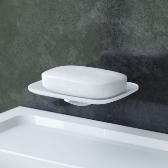 Стеклянная мыльница с настенным держателем AM.PM INSPIRE