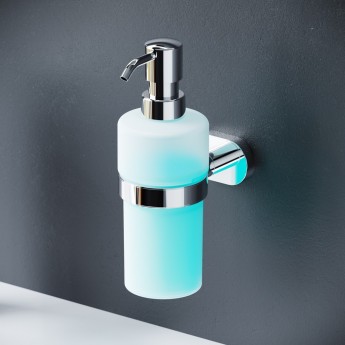 Стеклянный диспенсер для жидкого мыла, с настенным держателем AM.PM SENSE A7436900