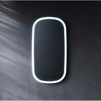 Зеркало AM.PM M8FMOX0451WGH универсальное с контурной LED-подсветкой, ИК- сенсором, вытянутое, 45*86 см