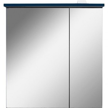 Зеркальный шкаф с подсветкой 60 см, левый, глубокий синий AM.PM SPIRIT 2.0 M70AMCL0601DM